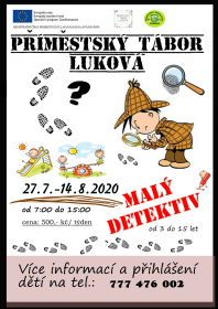 Příměstský tábor v Lukové